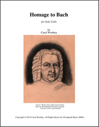 Homage to Bach Score Cover