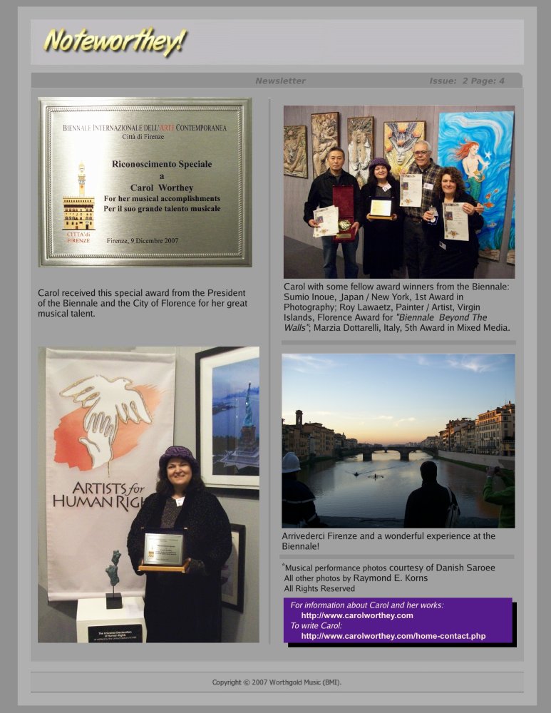 Click to Print Newsletter (PDF)