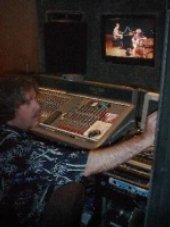 Engineer, Scott Vance (photo by Ray Korns)