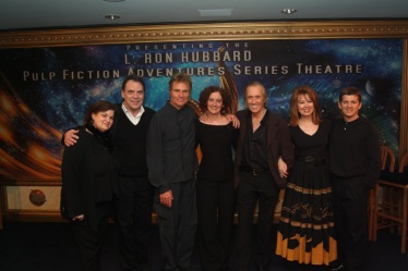 Carol Worthey, Patrick Culliton, Marty Kove, Joni Labaqui (ASI), David Carradine, Lee Purcell and Bob Caso (photo by ASI)