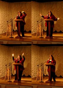 Carol Worthey reading 'Creative Conspiracy'