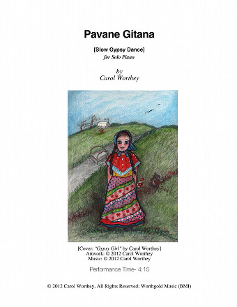 Pavane Gitana by Carol Worthey, Composer