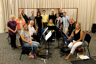 The entire ASMAC reading session, composers & performers