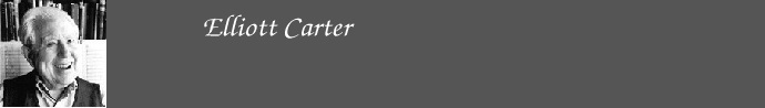 Elliott Carter