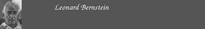 Leonard Bernstein