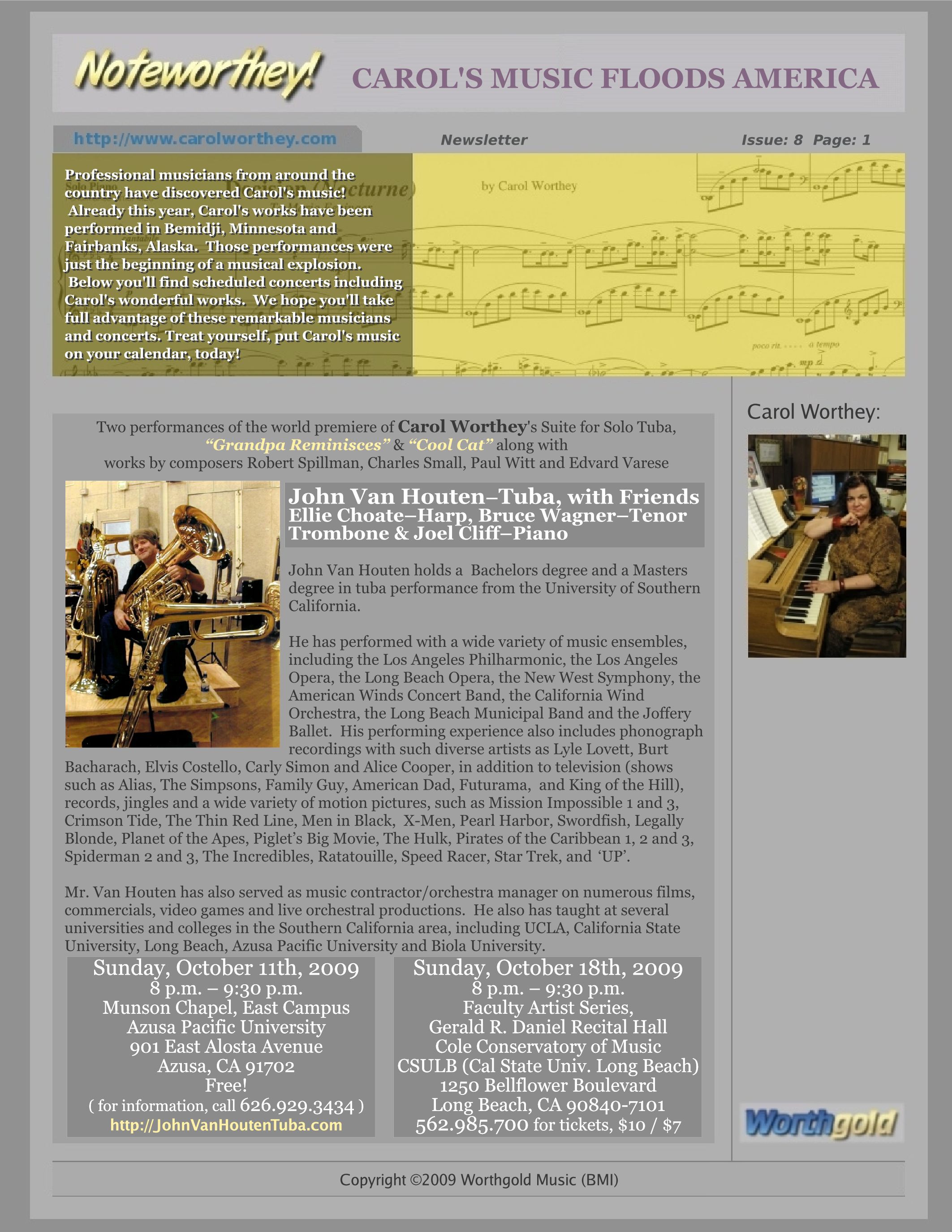 Click to Print Newsletter (PDF)