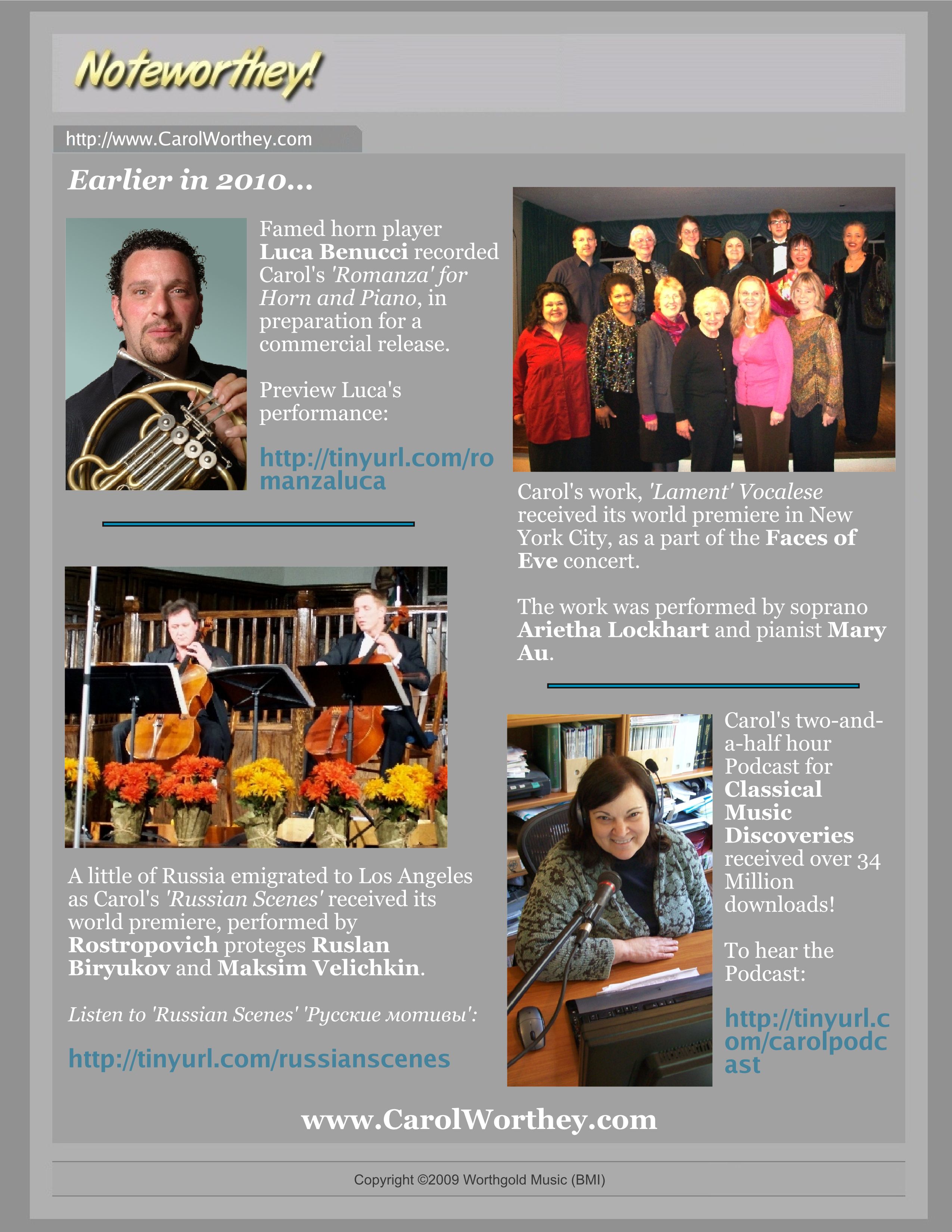 Click to Print Newsletter (PDF)